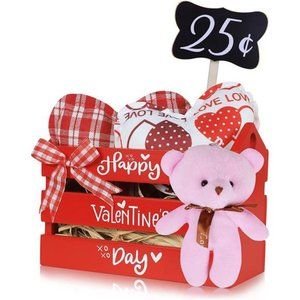 Valentines Day Decor Valentine Centerpiece Mini Wooden Crate